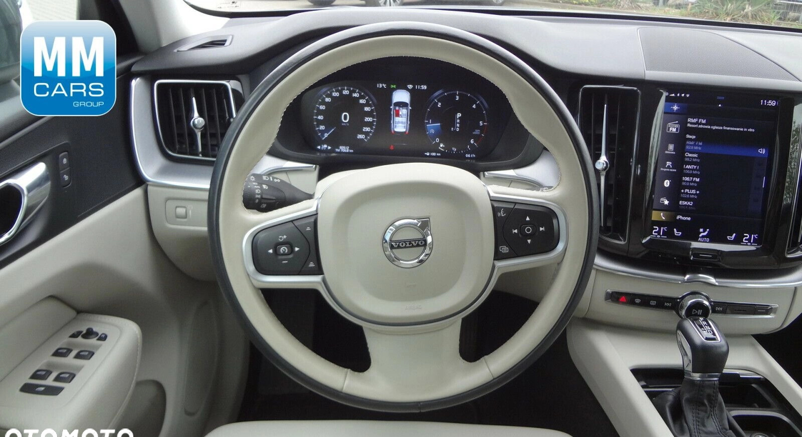 Volvo XC 60 cena 149850 przebieg: 82580, rok produkcji 2020 z Karczew małe 211